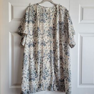 Maurices Womens Plus Size 0X Lightweight Kimono